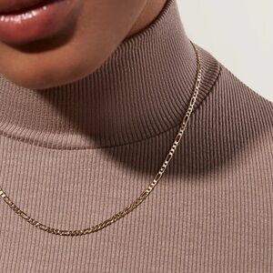 Ana Luisa Leo Short Gold Chain Necklace